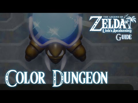 The Legend of Zelda: Link's Awakening - Color Dungeon Walkthrough