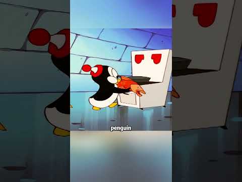 Have you ever seen a penguin raising flies? #cartoon #funny #animation #foryou #fyp