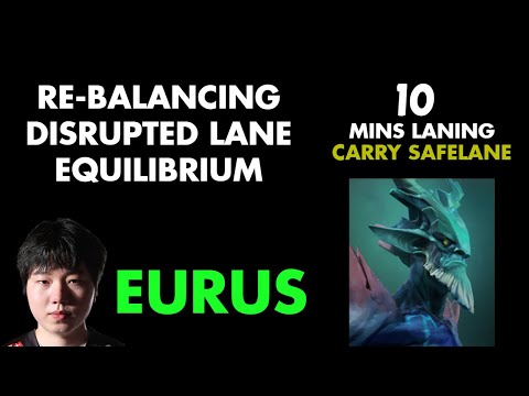 VG Eurus - Leshrac vs. Gambit | Re-balancing Disrupted Lane Equilibrium | Dota 2 Pro Carry Safelane