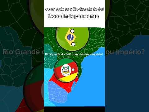 como seria se o Rio Grande do Sul fosse independente: #countryballs #riograndedosul #RS