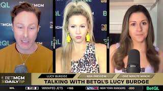 Lucy Burdge on Kyrie, Red Sox, and Mac Jones