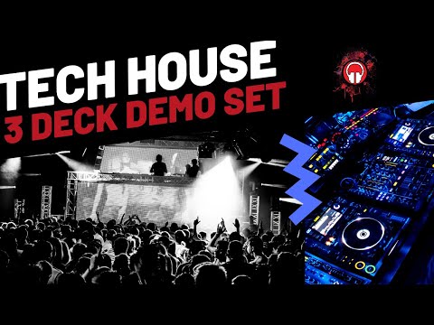 Tech House Mix with 3 Decks