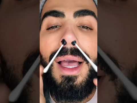 WAXING MY NOSE HAIRS!