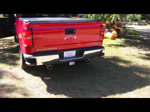 Pypes m80 5.3L Dual exhaust engine revs.