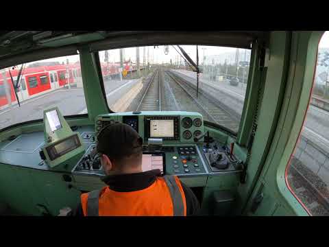 Führerstandsmitnahme S-Bahn München S8 Pasing Betriebsbahnhof -  Steinhausen BR420