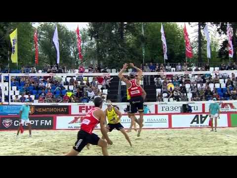 Erdmann/Matysik (GER) vs. Herrera/Gavira (ESP) - Men Moscow FIVB World Tour - Full Match 30.05.2015