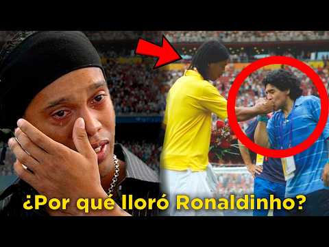 The day Maradona made Ronaldinho cry in front of the world