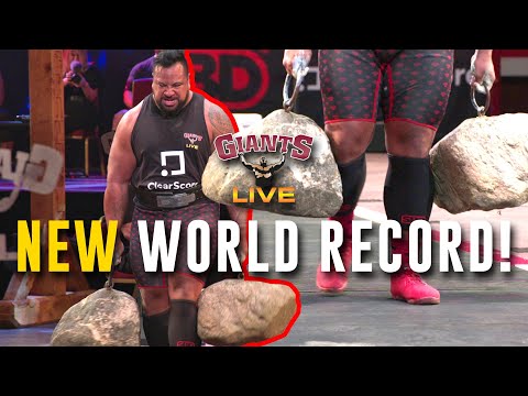 GIANT Stone Carry Record SMASHED in London! | The Strongman Classic 2023