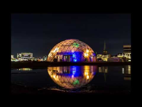 Dome Of Visions. Aarhus 2017 European Capital Of Culture. Aarhus Ø, Denmark.