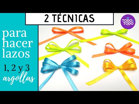 🎀How to make easy FABRIC RIBBON BOWS? Easy DIY bow [1, 2, and 3 rings] Ribbon.