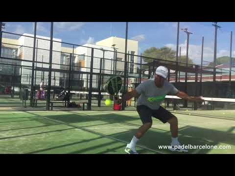 Marc en stage de Padel à Barcelone