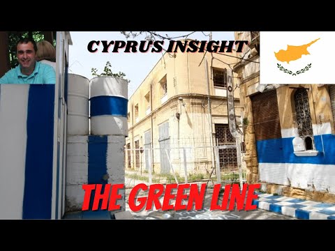 Caminhe ao longo da Linha Verde Nicósia Chipre e Jardins Municipais.