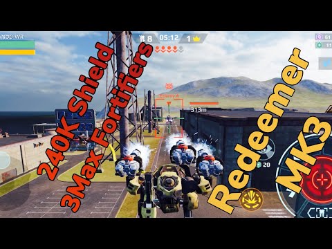 Erebus Redeemer | Max MK3 War robot Gameplay