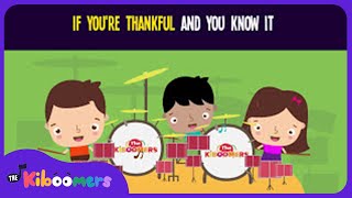 If You're Thankful and You Know It Song for Kids | Thanksgiving Songs for Children | The Kiboomers