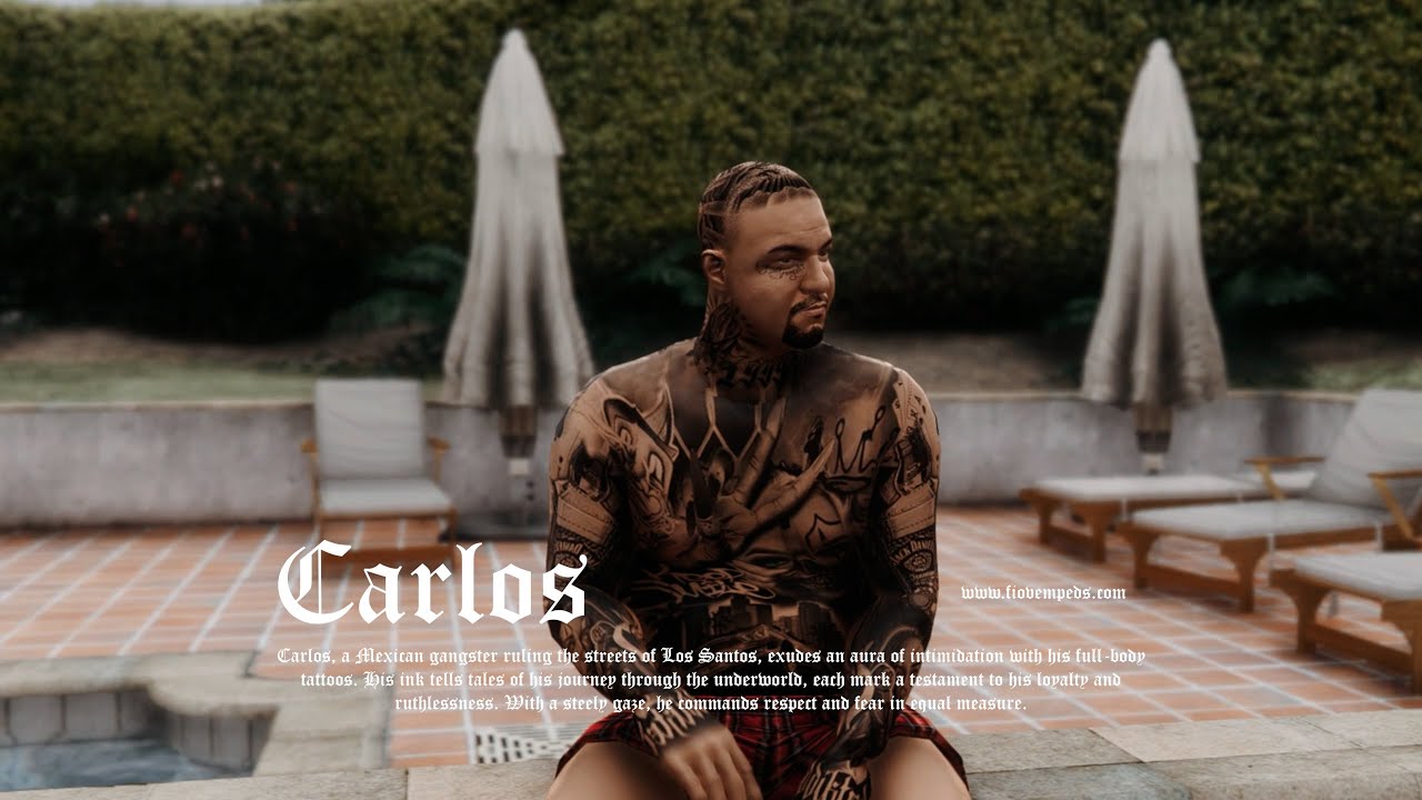 [PED] CARLOS THE GANGSTER - Custom Ped thumbnail 2