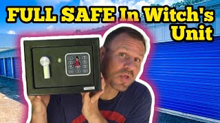 FULL SAFE FOUND IN WITCH'S STORAGE UNIT