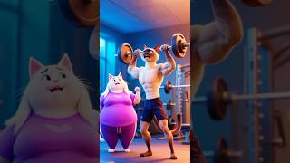 Download lagu Fat cats with successful weight loss have a better option😼 #cat #catshorts #aicat #catvideos mp3