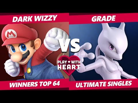 Play With Heart SSBU - MVG | Dark Wizzy (Mario) Vs. Grade (Mewtwo) Smash Ultimate Tournament Top 64
