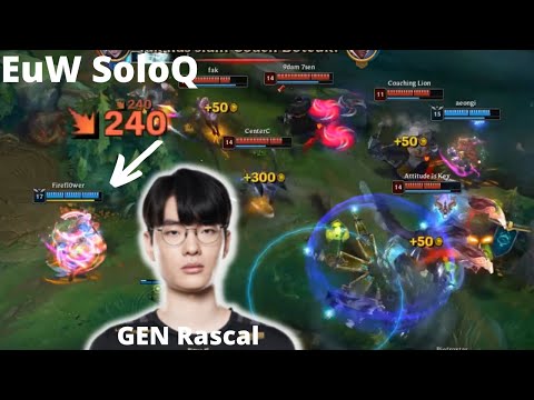 GEN Rascals Lee Sin is clean [EuW SoloQ Bootcamp Worlds 2021]