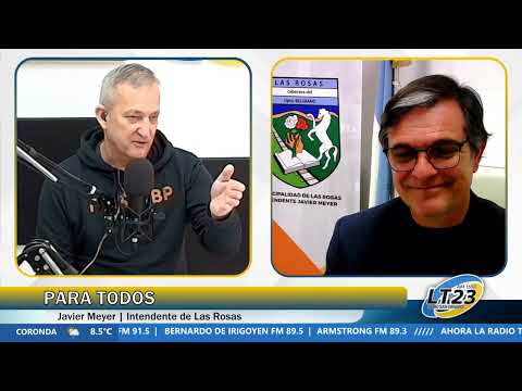 Entrevista al Intendente de Las Rosas, Javier Meyer en Para Todos