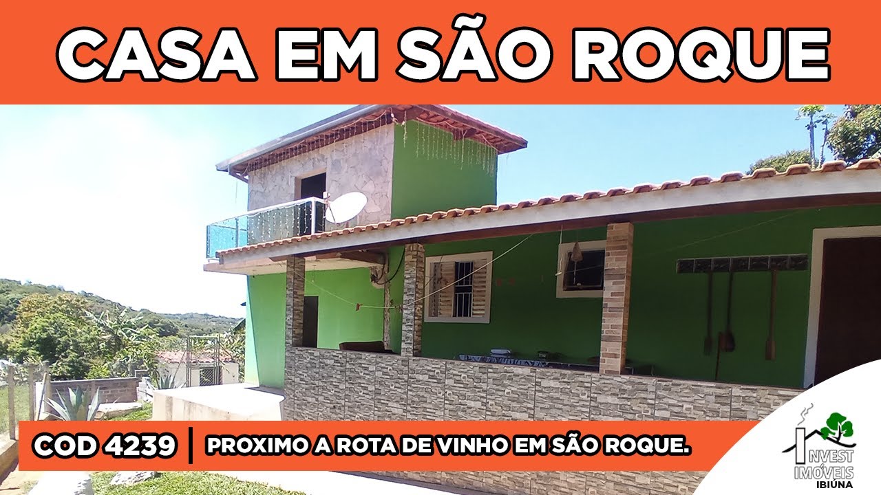 Casa a venda com 3 dormitórios em São Roque