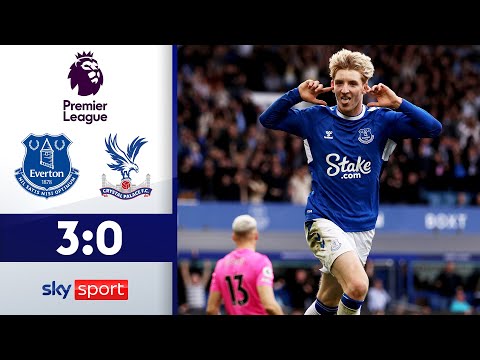 Toffees zurück auf Erfolgskurs! | Everton - Crystal Palace 2:0 | Highlights - Premier League 2022/23