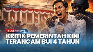 KUHP Baru Dianggap Malapetaka, Ini Pasal yang Kontroversial: Hina Presiden Bisa Dipenjara 4 Tahun