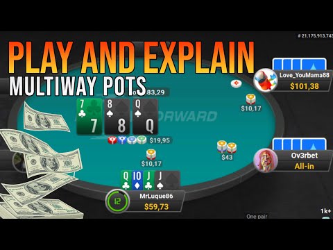 Pot Limit Omaha PLAY AND EXPLAIN on PARTYPOKER