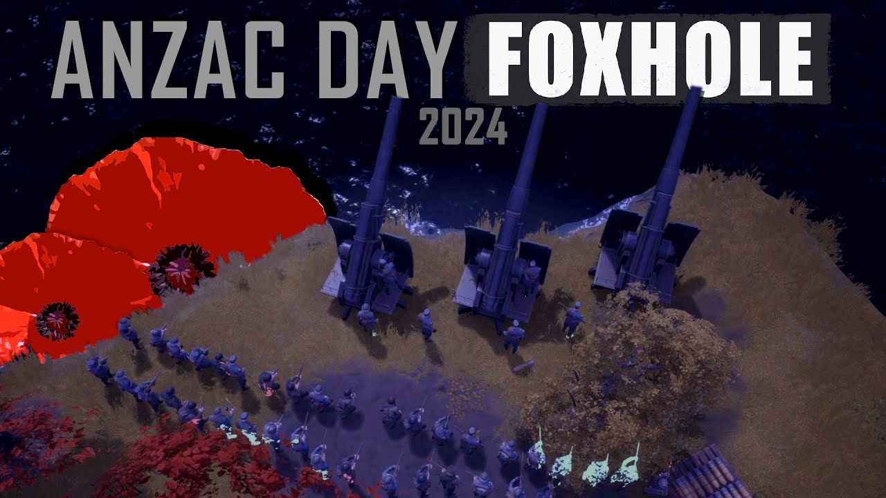 Foxhole ANZAC Memorial Day 2024