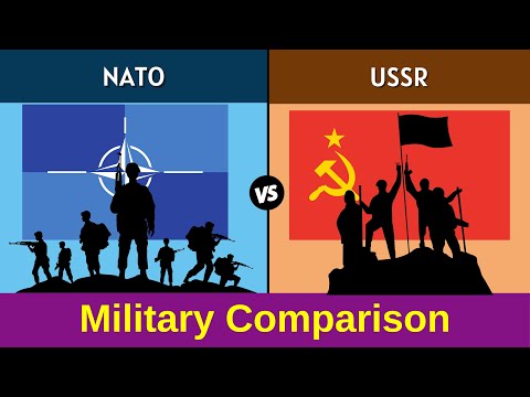 NATO vs Soviet Union Military Power Comparison 2023 | NATO vs USSR | CF