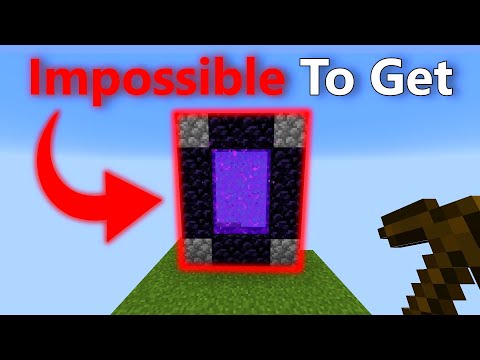 Getting to the Nether in Nothing Skyblock (ep.3)