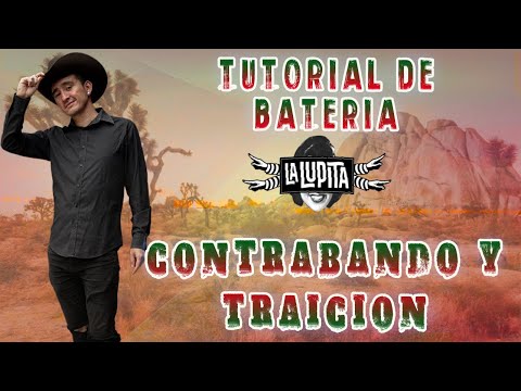 Contrabando y traicíon - La Lupita (Cover en BATERÍA con PARTITURA/DRUM cover + SHEET MUSIC)