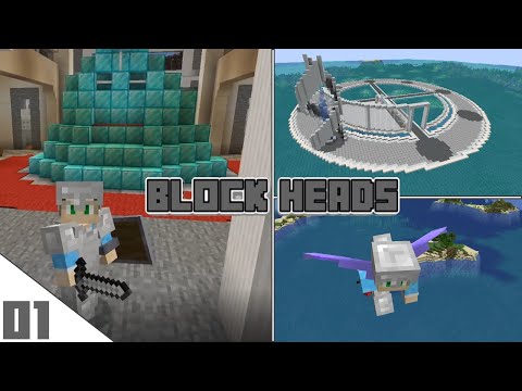 I joined a Hermitcraft-like SMP! | Block Heads 1 Ep. 01