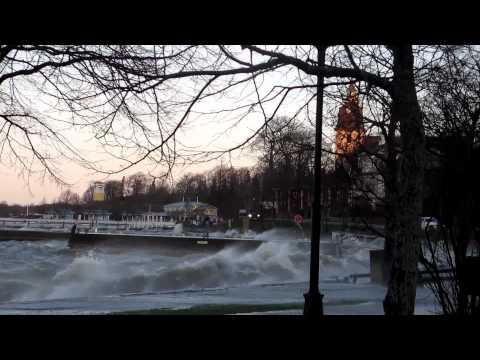 St. Stephens`s Day Storm in Naantali Finland 3 - Tapanin myrsky Naantalissa