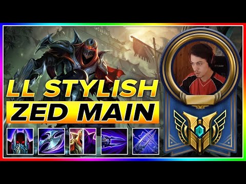 LL Stylish Zed Montage - Best Zed Plays|| Master LOL