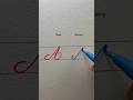 A Basic Bouncy Calligraphy Lettering Handwriting Calligrahy Reels Fyp Shorts Viralvideo