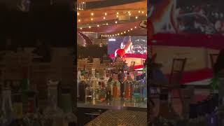 Terraza by Cafe Americano at Caesars Palace Las Vegas FRIDAY NIGHT ACTION VIEW