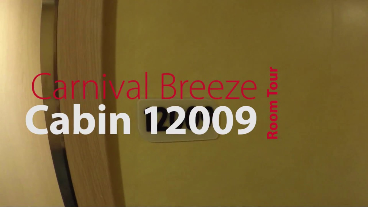 Carnival Breeze - Cabin 12009 - Video 2