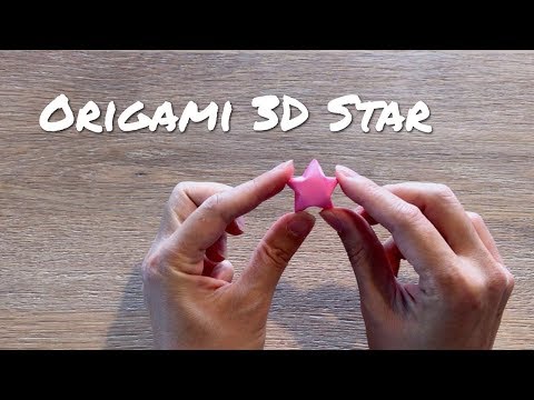 Easy Origami Lucky Star In Only 2 Minutes / Simple Paper Star ⭐️