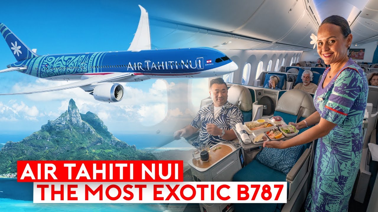 Which flights does Air Tahiti use?