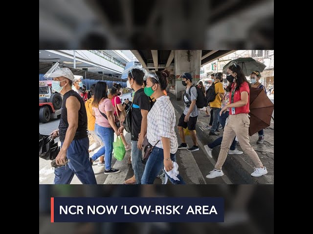 DOH classifies Metro Manila as ‘low-risk’ area for COVID-19