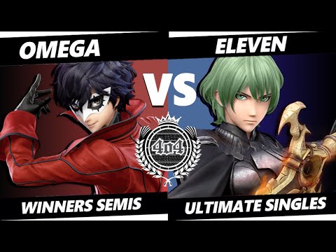 4o4 Smash Monthly 10 - 4o4| omega (Joker) vs BASED| Eleven (Byleth, Shulk) - Winners Semi-Final