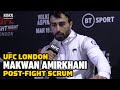 Makwan Amirkhani Upset His 57-Second Win Over Mike Grundy Came So Quickly | UFC London