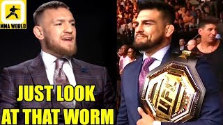 Conor McGregor trashes Kelvin Gastelum for walking around with the New UFC Belt,Adesanya,UFC 234