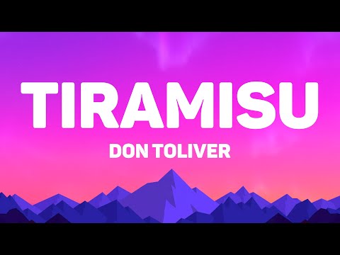 Don Toliver - Tiramisu