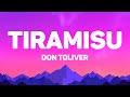 Don Toliver Tiramisu Lyrics