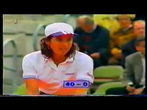 Conchita Martínez & Patricia Tarabini & Gigi Fernández & Martina Hingis - HAMBURGO 1995 --- Final