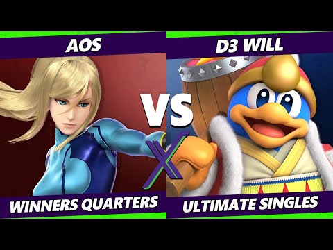 S@X 442 Winners Quarters - AoS (ZSS) Vs. D3_Will (Dedede) Smash Ultimate - SSBU