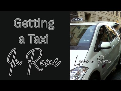 Getting a TAXI in Rome?? That doesn't work !!