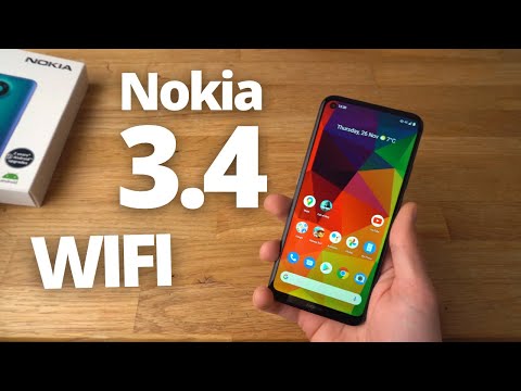 Nokia 3.4 - How to Setup WIFI connection and Connect to Internet